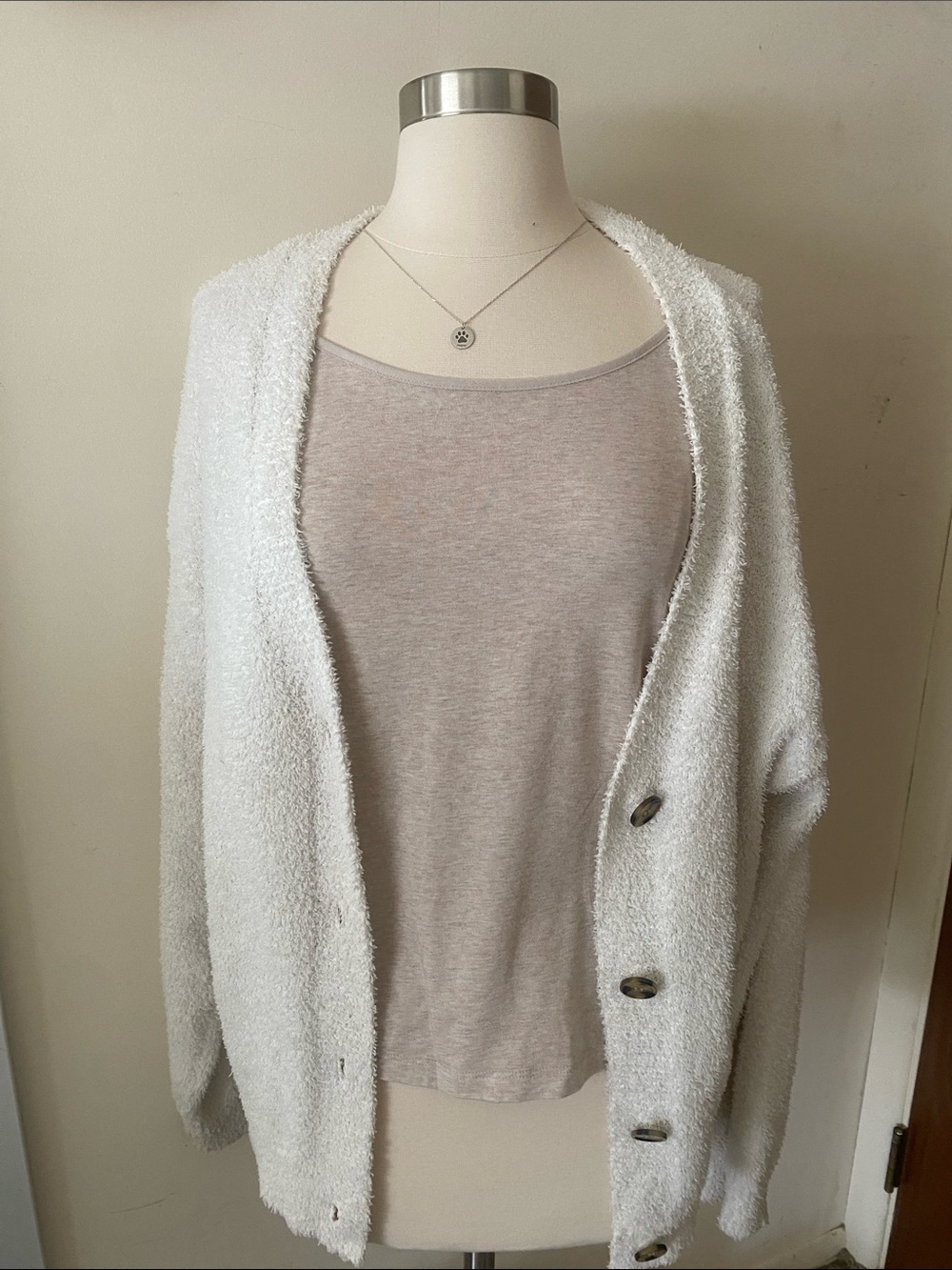 Sanctuary White Cozy Sweater